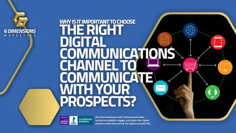 What Is The Right Digital Communications Channel To Communicate With Your Prospects