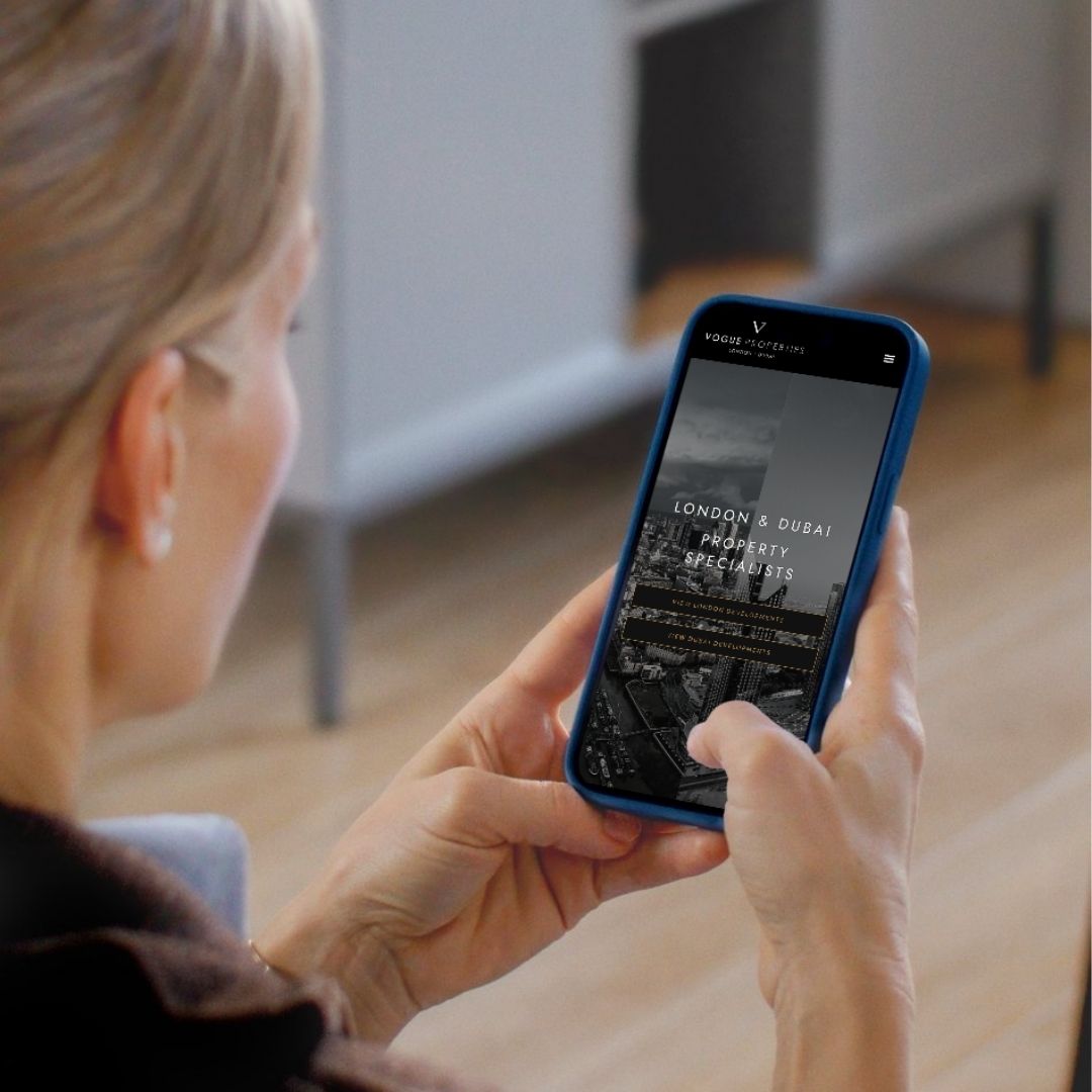Luxury Real Estate WordPress Development WEB DESIGN SQUARE VOGUE 1