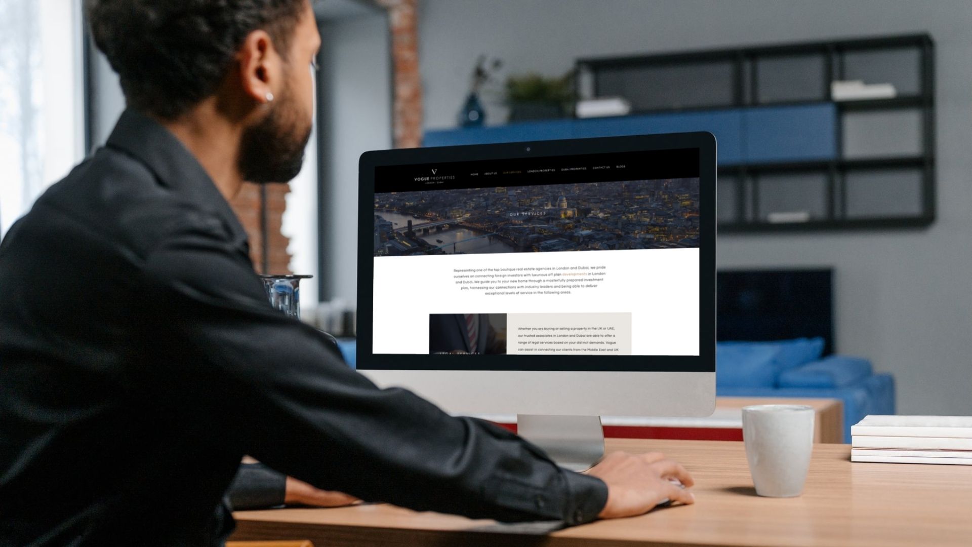 Luxury Real Estate WordPress Development WEB DESIGN WIDE VOGUE 1