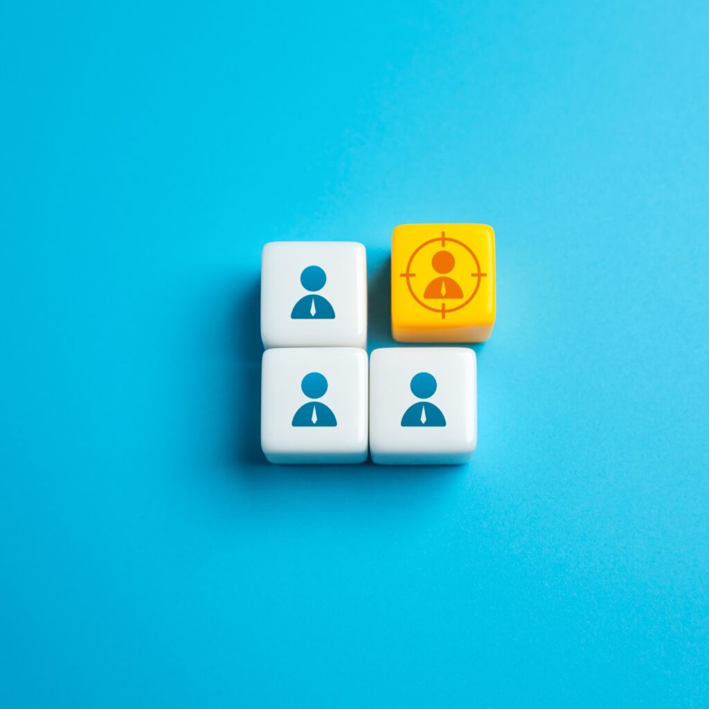 Headhunting and search for new employees. Recruiting. Consumer targeting.